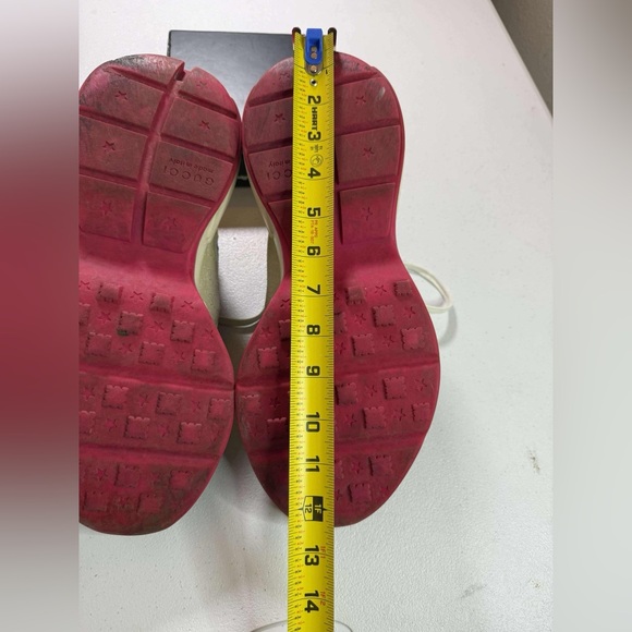 Gucci Rhyton chunky sole sneakers Sz 10 no insoles - Picture 16 of 16